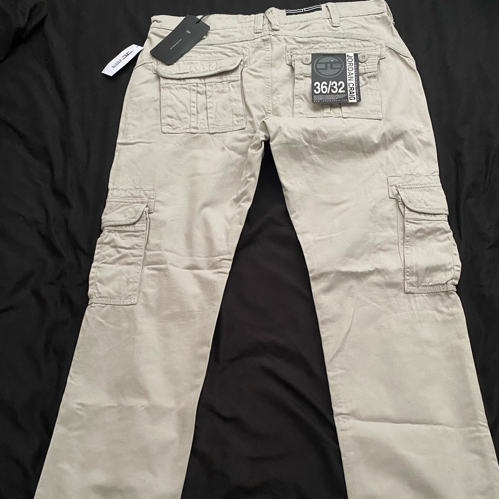Jordan Craig Men's Cargo Pants in Light Gray